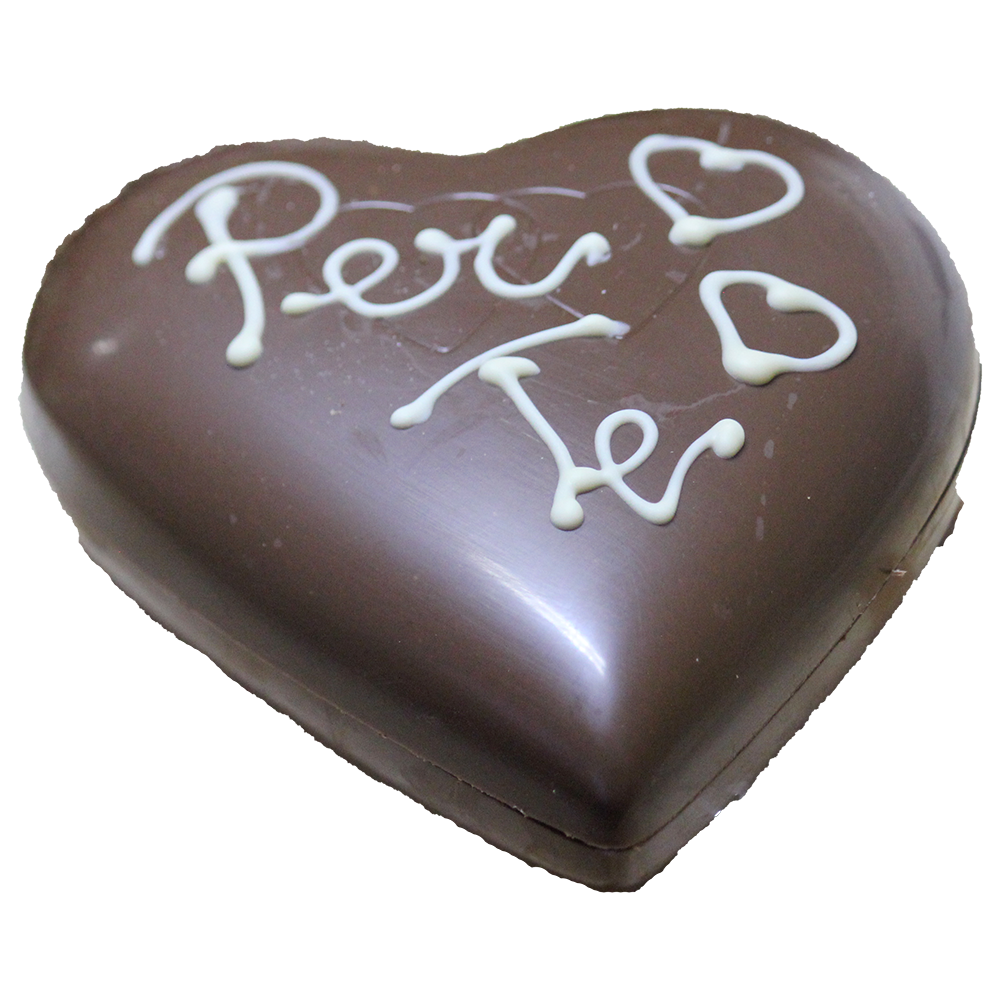 Cioccolatini a forma di cuore personalizzati