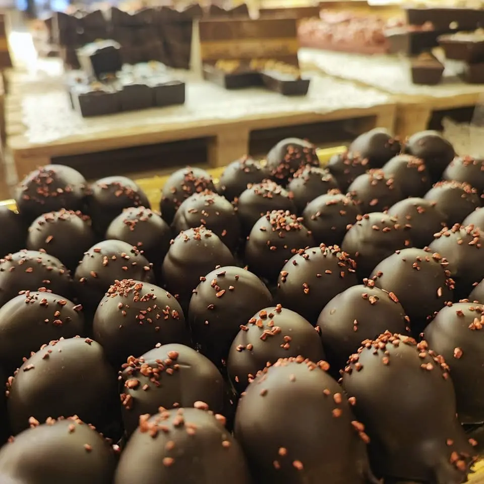 Cioccolatini artigianali Amnesia all’Aglianico