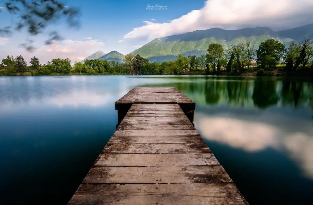 Lago di Telese nel territorio del Sannio