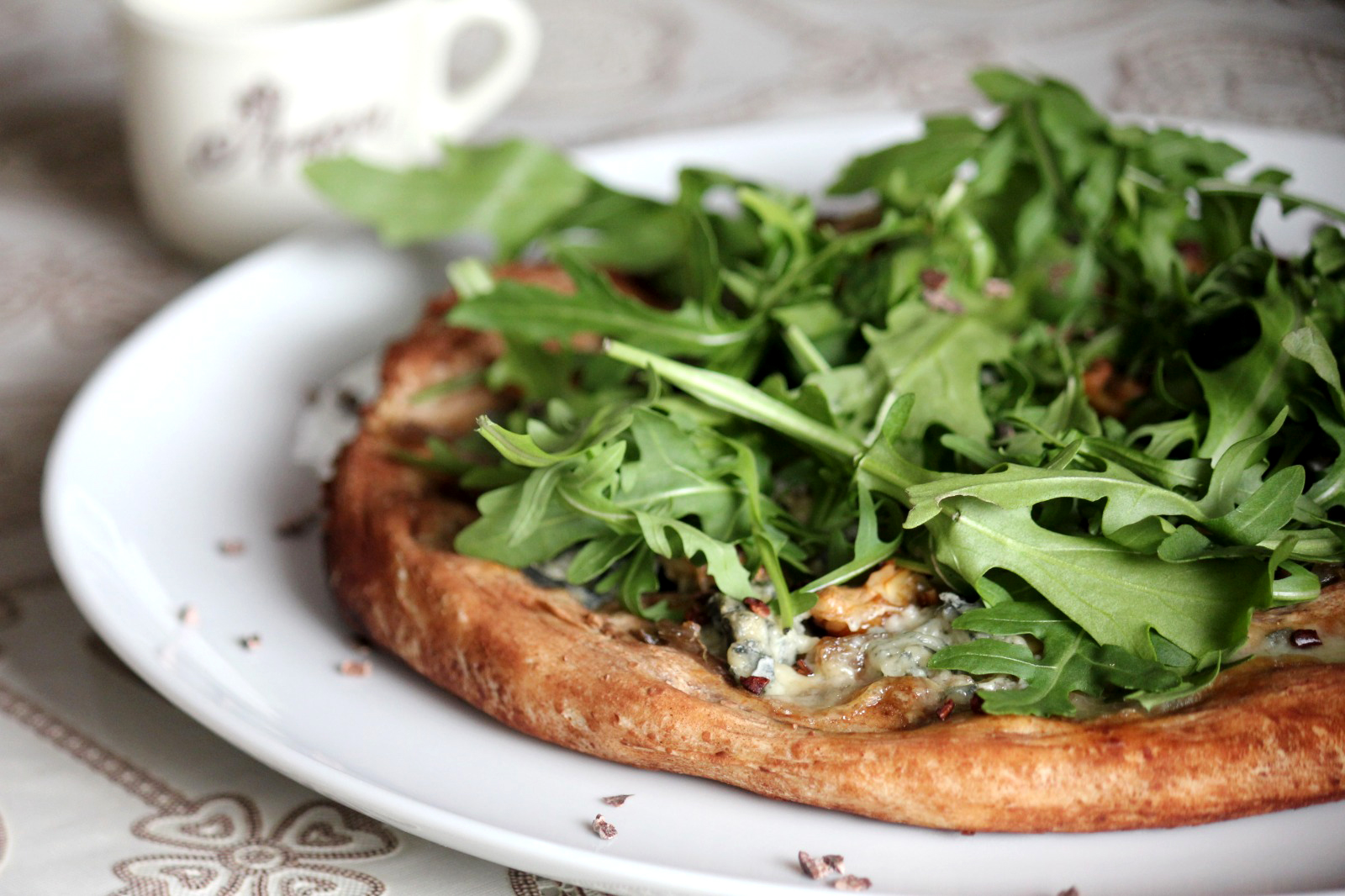 C-izza: pizza con impasto al cacao