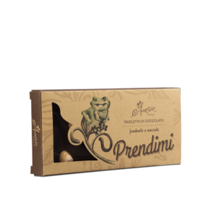 Tavoletta cioccolato artigianale fondente e nocciole